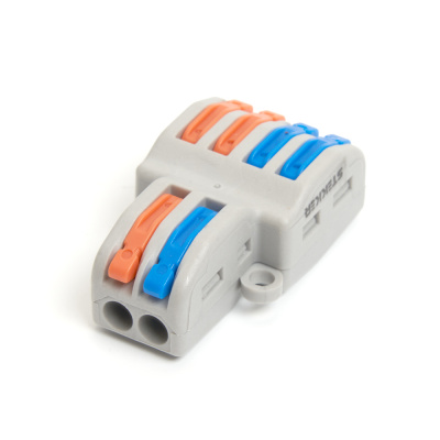 Клемма пружинная STEKKER LD222-424