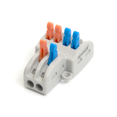 Клемма пружинная STEKKER LD222-424