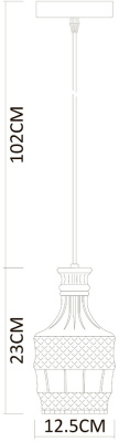 Подвесной светильник Arte Lamp CARAFFA