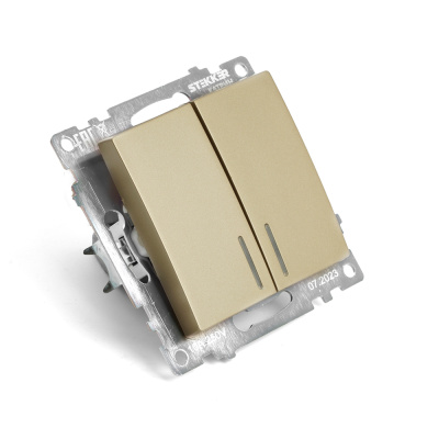 Выключатели STEKKER GLS10-7102-08