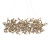 10101/600 Gold Подвесная люстра LOFT IT Spark