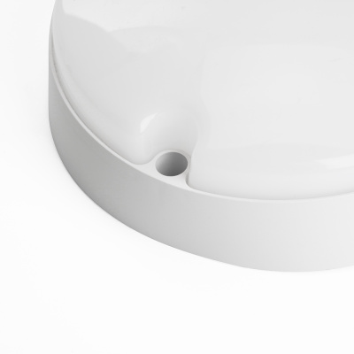 Светильник накладной светодиодный FERON Светодиодный светильник серии TR ЖКХ Круг 12Вт, 4000К, опал, IP65