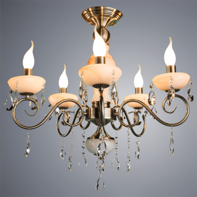 Потолочная люстра Arte Lamp ONYX RED