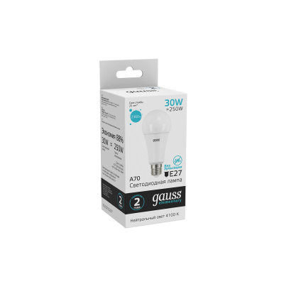 Светодиодная лампа Gauss A67 30W 2360Lm 4100K E27 73229