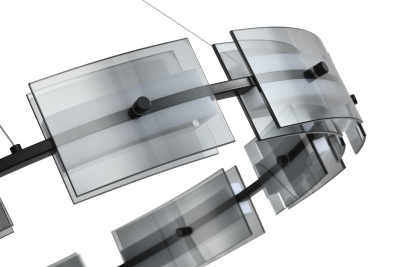 Люстра  подвесная ZORTES LOFT ZRS.1802.80, Мощность - 40Вт, Тип лампы: LED, В -1500мм / Ш - ø800мм / Г - 800мм