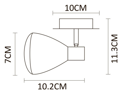 Спот Arte Lamp GIOVED