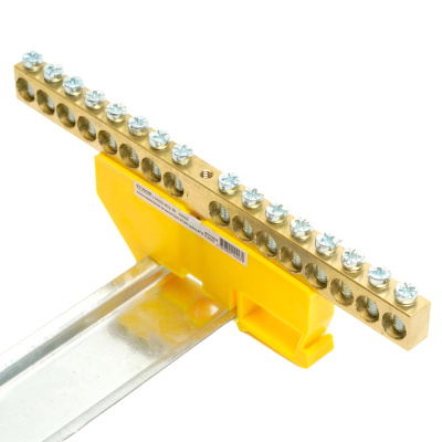 Шины N, PE, PEN, L, кросс-модули STEKKER LD555-812-16