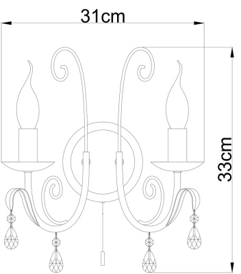 Бра Arte Lamp ROMANA