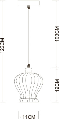 Подвесной светильник Arte Lamp FESTA