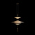 10244/C Brass Подвесной светильник LOFT IT Skylar