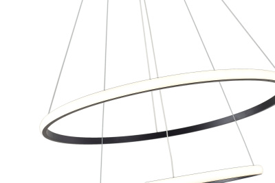 Светильник ZORTES RINGOLIGHT ZRS.33321.63C, Мощность - 63Вт, Тип лампы: LED, В - 1500мм / Ш - ø400/ø600мм