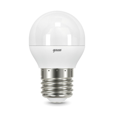 Светодиодная лампа Gauss Шар 9,5W 950Lm 4100K E27 105102210