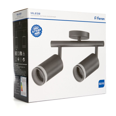 Светильник накладной под лампу FERON ML232
