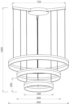 Подвесная люстра Arte Lamp SORENTO