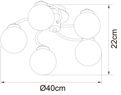 Люстра Arte Lamp CLOUD