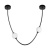 10242/600 Black Подвесной светильник LOFT IT Embrace