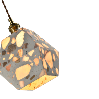 Подвесной светильник Zortes Terrazzo ZRS.1878.01, Мощность - Зависит от лампы, Тип лампы: E27, В -1000мм/350мм / Ш - 150мм/150мм