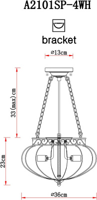 Люстра Arte Lamp VENEZIA