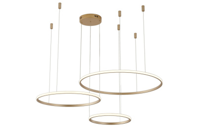 Светильник ZORTES RINGOLIGHT ZRS.33325.75F, Мощность - 120Вт, Тип лампы: LED, В - 1500мм / Ш - ø400/ø600/ø800мм