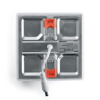 Светильники светодиодные с регулируемым монтажным диаметром FERON AL514