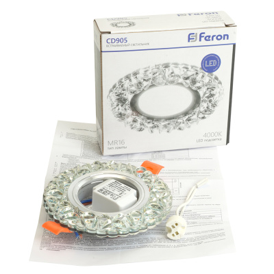 Светильник потолочный встраиваемый FERON CD905