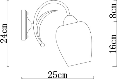 Бра Arte Lamp DINA