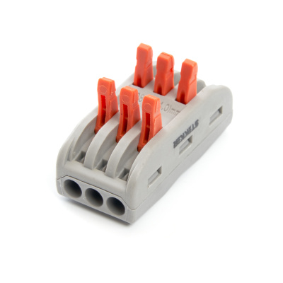 Клемма пружинная STEKKER LD222-423