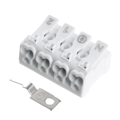 Клемма пружинная STEKKER LD294-5104