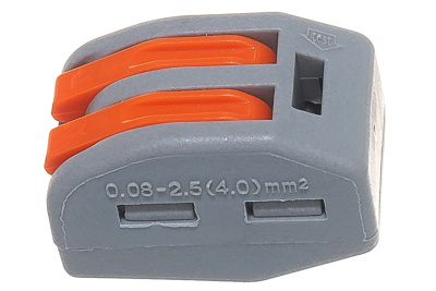 Клемма пружинная STEKKER LD222-412