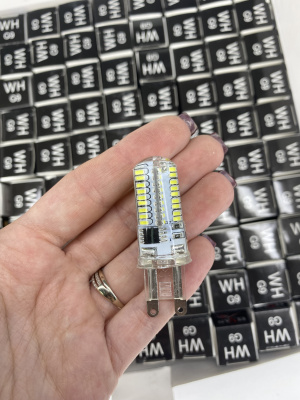 G9-5W Dim-4000K Лампа LED (силикон) Диммируемая