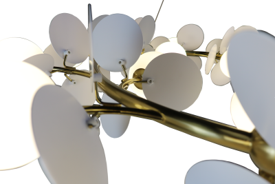 Люстра  подвесная ZORTES FLORET ZRS.01201.18, Мощность - 126Вт, Тип лампы: G9, В -1200мм / Ш - 1050мм / Ш - ø1050мм