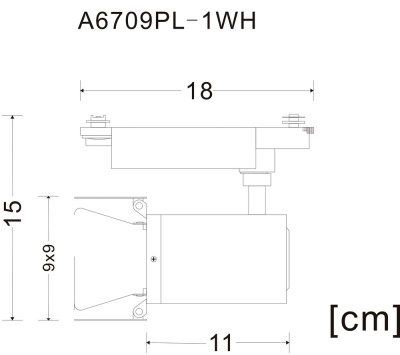 Трековый светильник Arte Lamp FALENA