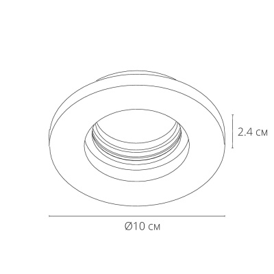 Точечный встраиваемый светильник Arte Lamp INVISIBLE