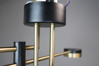 Люстра  подвесная ZORTES LUNAR ZRS.1805.06, Мощность - 60Вт, Тип лампы: LED, В -380мм / Ш - 600мм / Ш - ø600мм