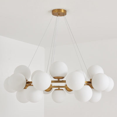 Подвесной светильник Zortes BLUME ZRS.1895.05, Мощность - 140вт, Тип лампы: E27, В -1100мм/600мм / Ш - ø900мм