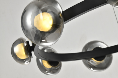 Люстра  подвесная ZORTES FRITTO ZRS.1888.09, Мощность - 36Вт, Тип лампы: LED, В -1600мм / Ш - ø680мм