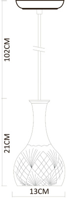 Подвесной светильник Arte Lamp CARAFFA