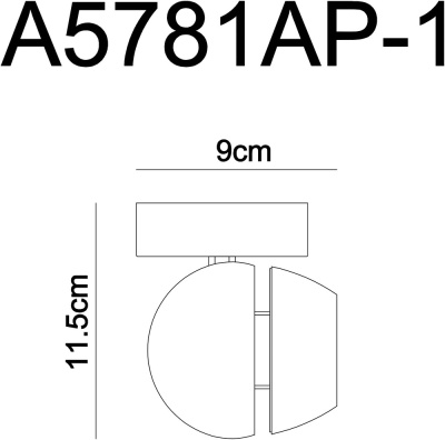Спот Arte Lamp SFERA