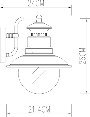 Уличный светильник Arte Lamp AMSTERDAM