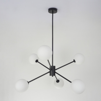 Cветильник на штанге Zortes Ragy ZRS.1883.6, Мощность - Зависит от лампы, Тип лампы: E14, В -400мм / Ш - ᴓ700мм