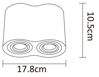 Точечный накладной светильник Arte Lamp FALCON