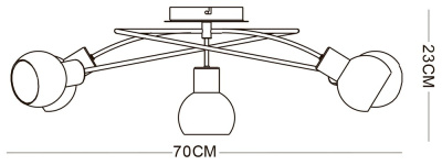 Потолочная люстра Arte Lamp ILLUSIONE
