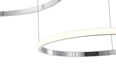 Светильник ZORTES RINGOLIGHT ZRS.33321.120F, Мощность - 120Вт, Тип лампы: LED, В - 1500мм / Ш - ø400/ø600/ø800мм