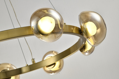 Люстра  подвесная ZORTES FRITTO ZRS.1215.09, Мощность - 36Вт, Тип лампы: LED, В -1600мм / Ш - ø680мм