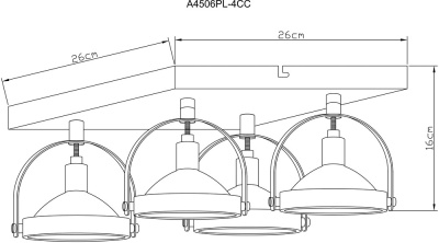 Спот Arte Lamp ALIENO