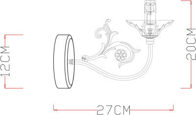 Бра Arte Lamp FAINA