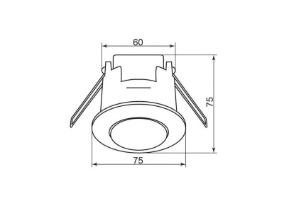 Датчик движения и освещенности FERON SEN86
