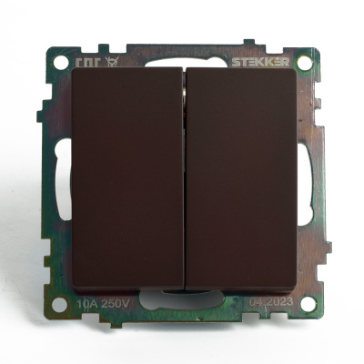 Выключатели STEKKER GLS10-7107-04