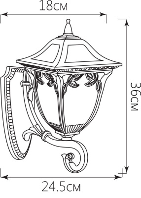 Светильник садово-парковый FERON PL4071