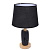 8209/1T MODERNI LN25 000 черный, керамика/текстиль Настольная лампа Е27 1*60W 220V VISIONA